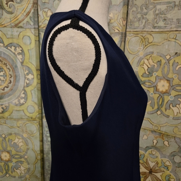 Kasper Navy dress with blazer. Dress size 8 and blazer size 10 - Picture 6 of 16